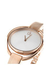 Calvin Klein Impetuos Silver Dial Rose Gold Steel Strap Watch for Women - K4F2N616 Buy Now By Calvin Klein