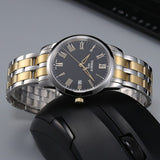 Tissot T Classic Dream Black Dial Two Tone Steel Strap Watch for Men - T033.410.22.053.01 Buy Now By Tissot