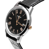 Tissot T Classic Dream Black Dial Black Leather Strap Watch for Men - T033.410.26.053.01 Buy Now By Tissot
