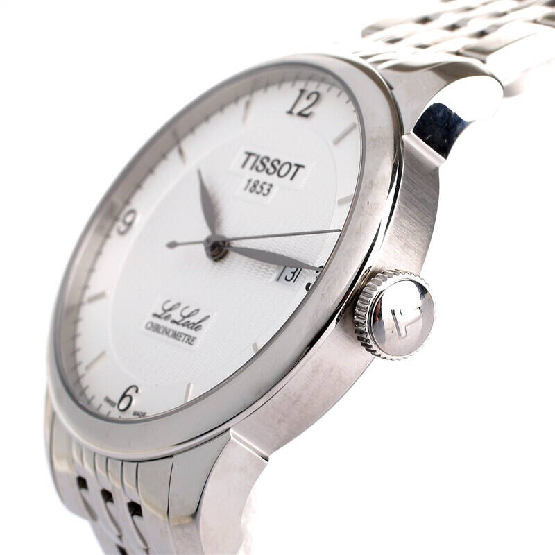 Tissot Le Locle Automatic Cosc White Dial Silver Steel Strap Watch For Men - T006.408.11.037.00 Buy Now By Tissot