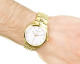 Tissot T Classic PR 100 Quartz White Dial Gold Steel Strap Watch for Men - T101.410.33.031.00 Buy Now By Tissot