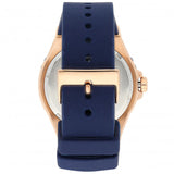 Guess Overdrive White Dial Blue Rubber Strap Watch for Women - W0149L5 Buy Now By Guess