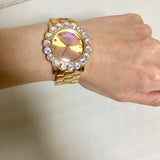 Marc Jacobs Amy Rose Gold Dial Rose Gold Steel Strap Watch for Women - MBM3223 Buy Now By Marc Jacobs