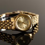 Michael Kors Lexington Analog Gold Dial Gold Steel Strap Watch for Women - MK4741 Buy Now By Michael Kors