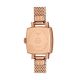 Tissot Lovely Square Lady Quartz Rose Gold Dial Rose Gold Mesh Bracelet Watch For Women - T058.109.33.456.00 Buy Now By Tissot
