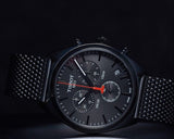 Tissot T Classic PR 100 Chronograph Black Dial Black Mesh Bracelet Watch For Men - T101.417.33.051.00 Buy Now By Tissot