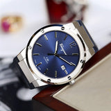 Salvatore Ferragamo F-80 Classic Blue Dial Blue Leather Strap Watch for Men - SFDT00319 Buy Now By Salvatore Ferragamo