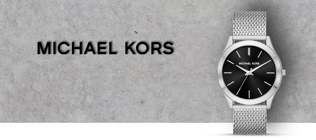 Michael Kors Slim Runway Analog Black Dial Silver Mesh Bracelet Watch For Men - MK8606 Buy Now By Michael Kors