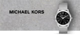 Michael Kors Slim Runway Analog Black Dial Silver Mesh Bracelet Watch For Men - MK8606 Buy Now By Michael Kors