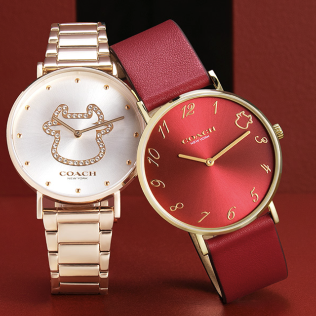 Coach Perry White Dial Rose Gold Steel Strap Watch for Women - 14503708 Buy Now By Coach