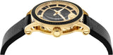 Versace Code Quartz Black Dial Black Leather Strap Watch For Men - VEPO00320 Buy Now By Versace