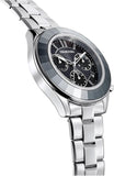 Swarovski Octea Lux Sport Chronograph Black Dial Silver Steel Strap Watch for Women - 5610520 Buy Now By Swarovski