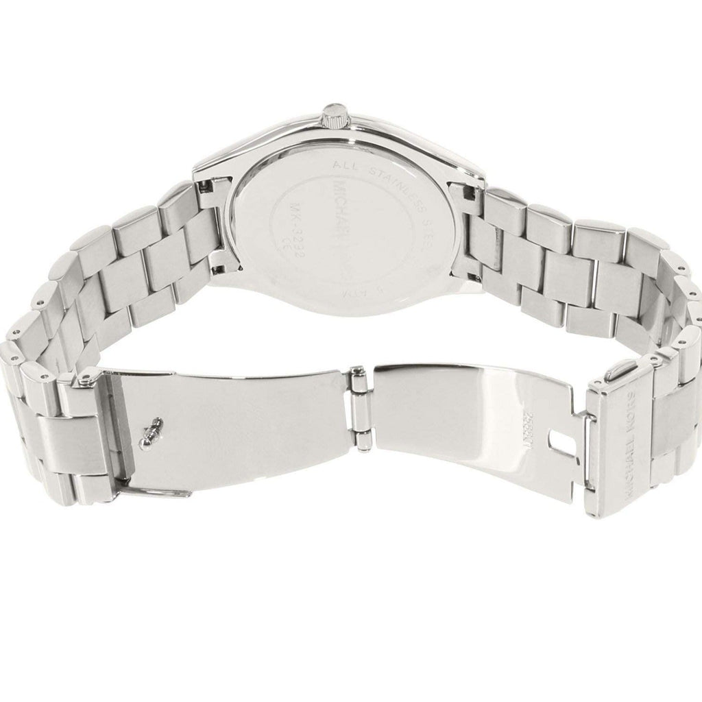 Michael Kors Runway Blue Dial Silver Steel Strap Watch for Women - MK3292 Buy Now By Michael Kors
