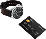 Seiko 5 Sports SKX Automatic Black Dial Black Leather Strap Watch for Men - SRPD55K2 Buy Now By Seiko