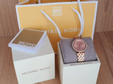 Michael Kors Darci Rose Gold Dial Rose Gold Steel Strap Watch for Women - MK3431 Buy Now By Michael Kors