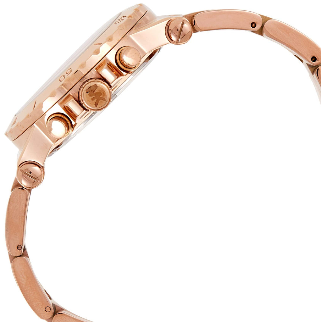 Michael Kors Dylan Rose Gold Dial Rose Gold Steel Strap Watch for Women - MK5314 Buy Now By Michael Kors