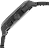 Fossil Everett Chronograph Black Dial Black Steel Strap Watch for Men - FS5797 Buy Now By Fossil