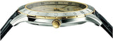 Versace Univers Beige Dial Black Leather Strap Watch for Men - VEBK00218 Buy Now By Versace