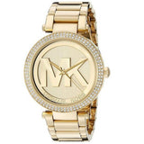 Michael Kors Parker Diamonds Gold Dial Gold Steel Strap Watch for Women - MK5784 Buy Now By Michael Kors