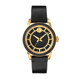 Versace Code Quartz Black Dial Black Leather Strap Watch For Men - VEPO00320 Buy Now By Versace