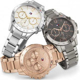 Tommy Hilfiger Haven Multifunction Chronograph White Dial Silver Steel Strap Watch For Women - 1782194 Buy Now By Tommy Hilfiger