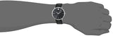Movado Ultra Slim Black Dial Black Leather Strap Watch For Men - 0607086 Buy Now By Movado