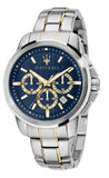 Maserati Successo 44mm Chronograph Quartz Blue Dial Silver Steel Strap Watch For Men - R8873621016 Buy Now By Maserati