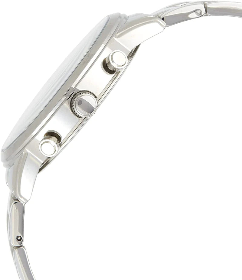 Guess Hendrix Silver Dial Silver Steel Strap Watch for Men - GW0066G1 Buy Now By Guess