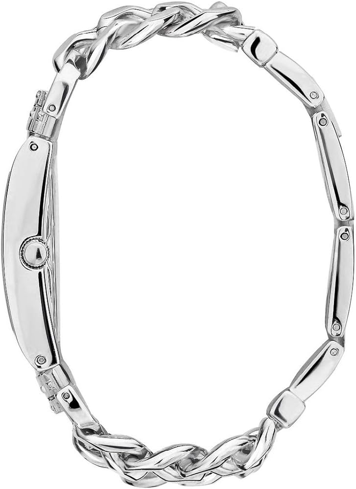 Guess Mod Heavy Metal Silver Dial Silver Steel Strap Watch For Women - W1117L1 Buy Now By Guess