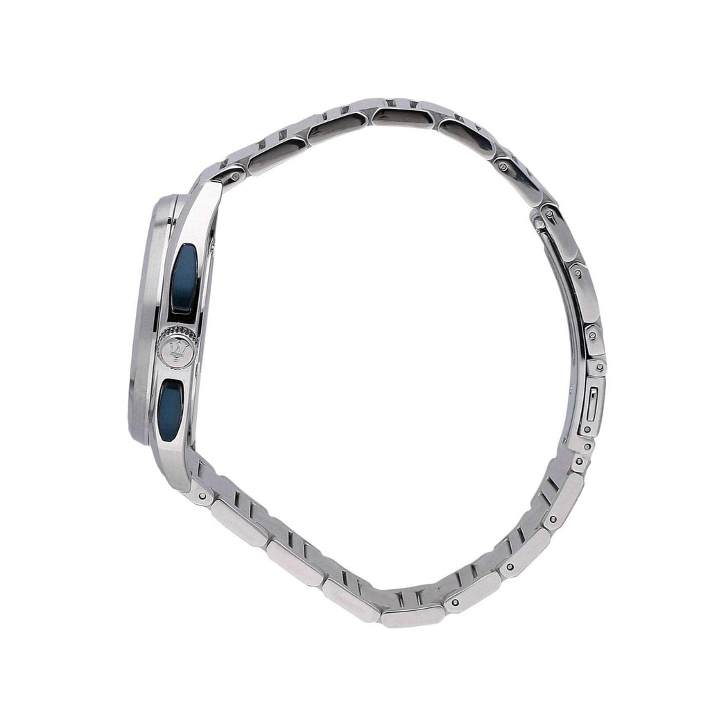 Maserati Trimarano Chronograph Blue Dial Silver Steel Strap Watch For Men - R8873632004 Buy Now By Maserati