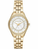 Michael Kors Lauryn Mother of Pearl White Dial Gold Steel Strap Watch for Women - MK3899 Buy Now By Michael Kors
