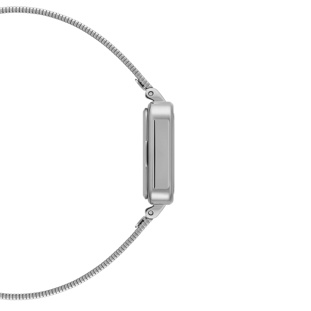 Daniel Wellington Quadro Studio Black Dial Silver Mesh Strap Watch For Women - DW00100522 Buy Now By Daniel Wellington