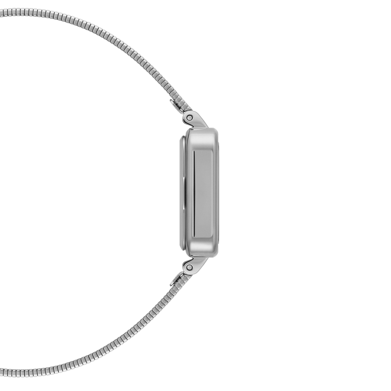 Daniel Wellington Quadro Studio Black Dial Silver Mesh Strap Watch For Women - DW00100522 Buy Now By Daniel Wellington