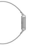 Daniel Wellington Quadro Studio Black Dial Silver Mesh Strap Watch For Women - DW00100522 Buy Now By Daniel Wellington