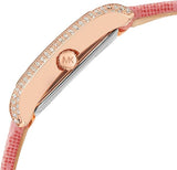 Michael Kors Emery Quartz Diamonds Red Dial Pink Leather Strap Watch For Women - MK2966 Buy Now By Michael Kors