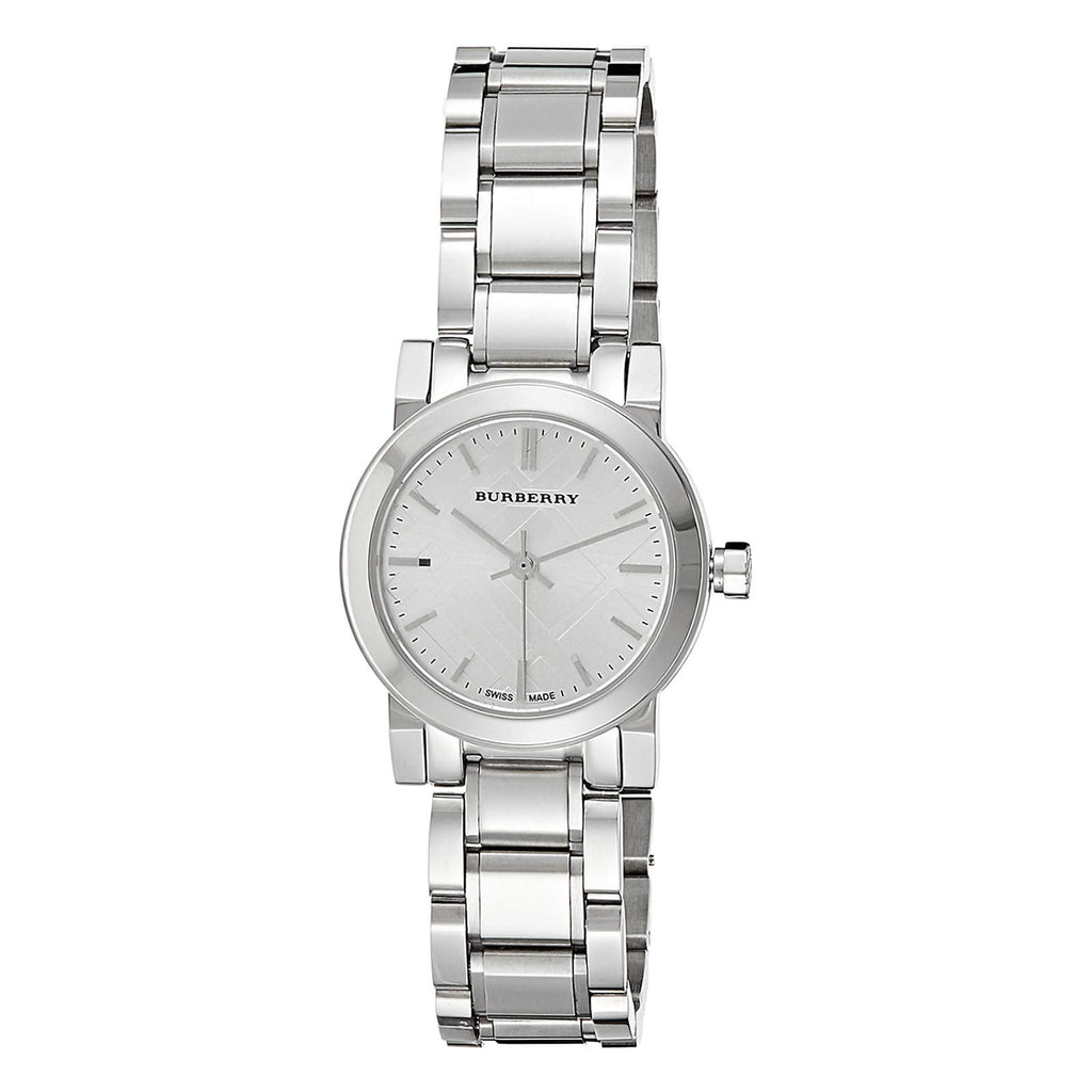 Burberry The City Silver Dial Silver Steel Strap Watch for Women - BU9200 Buy Now By Burberry