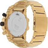 Guess Atlas Chronograph Gold Dial Gold Steel Strap Watch For Men - W0668G4 Buy Now By Guess