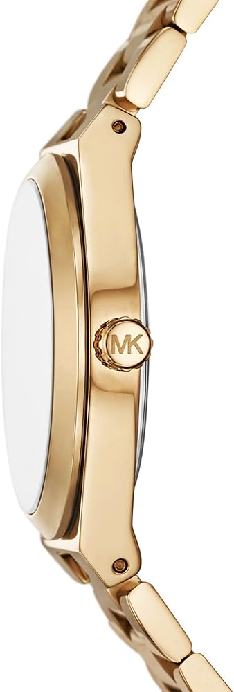 Michael Kors Lennox Three-Hand Gold Dial Gold Steel Strap Watch for Women - MK7500 Buy Now By Michael Kors