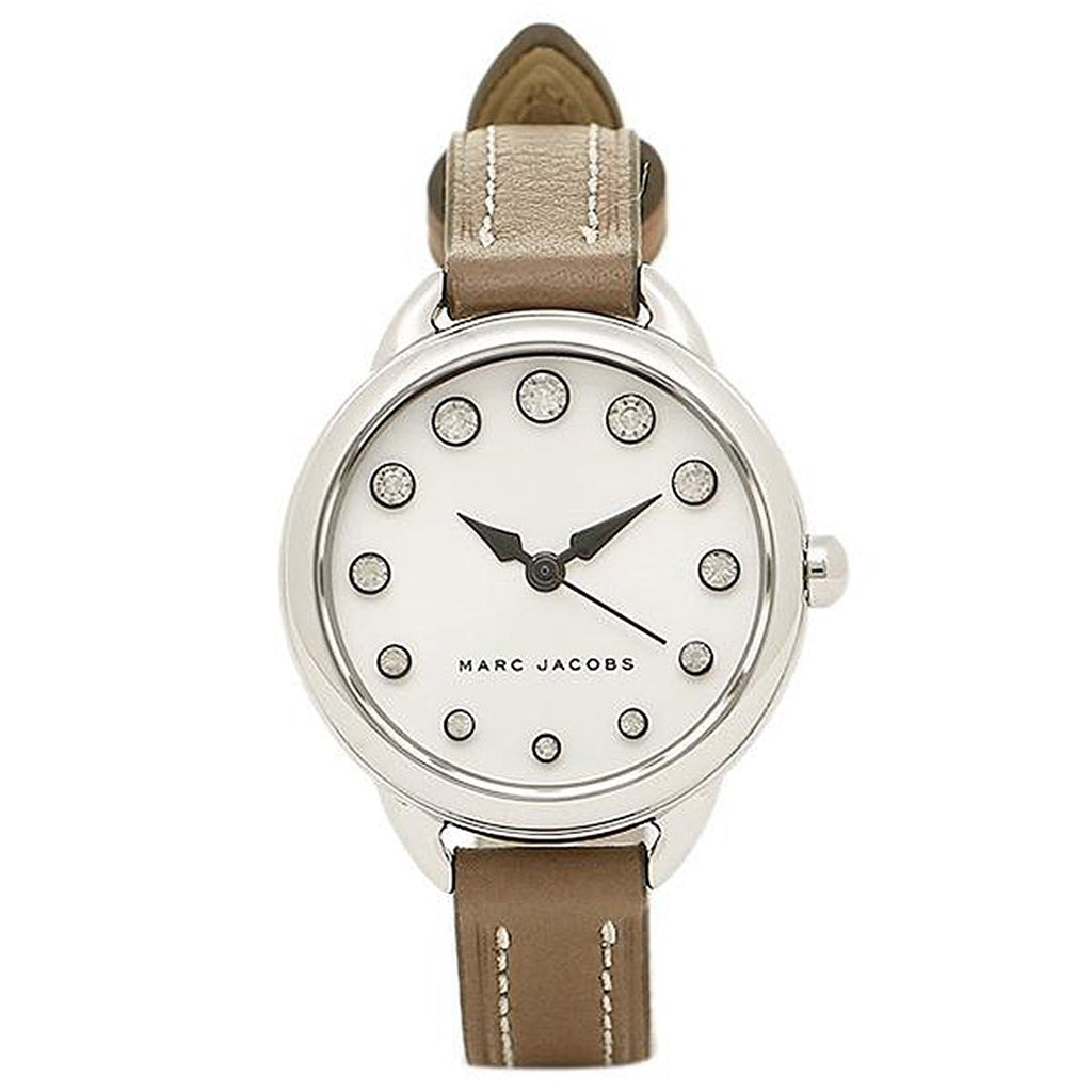 Marc Jacobs Betty White Dial Brown Leather Strap Watch for Women - MJ1480 Buy Now By Marc Jacobs