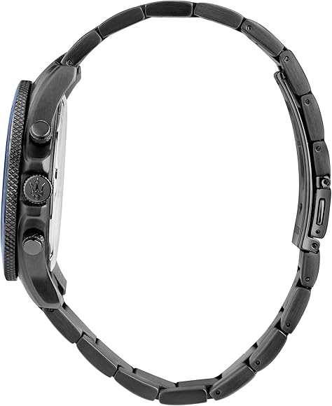 Maserati Competizione Black Dial Black Steel Strap Watch For Men - R8853100035 Buy Now By Maserati