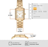 Michael Kors Emery Three-Hand Crystals Silver Dial Gold Steel Strap Watch for Women - MK4640 Buy Now By Michael Kors