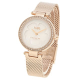 Coach Park Mother of Pearl Dial Rose Gold Mesh Bracelet Watch for Women - 14503511 Buy Now By Coach