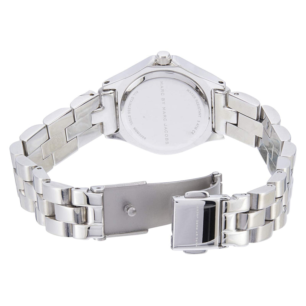 Marc Jacobs Blade Black Dial Silver Steel Strap Watch for Women - MBM3059 Buy Now By Marc Jacobs