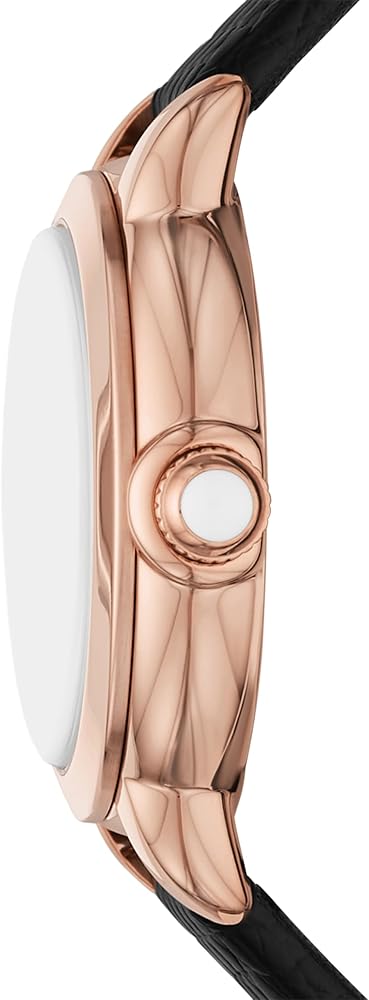 Emporio Armani Mia Three Hand Crystals Silver Dial Black Leather Strap Watch For Women - AR11631 Buy Now By Emporio Armani