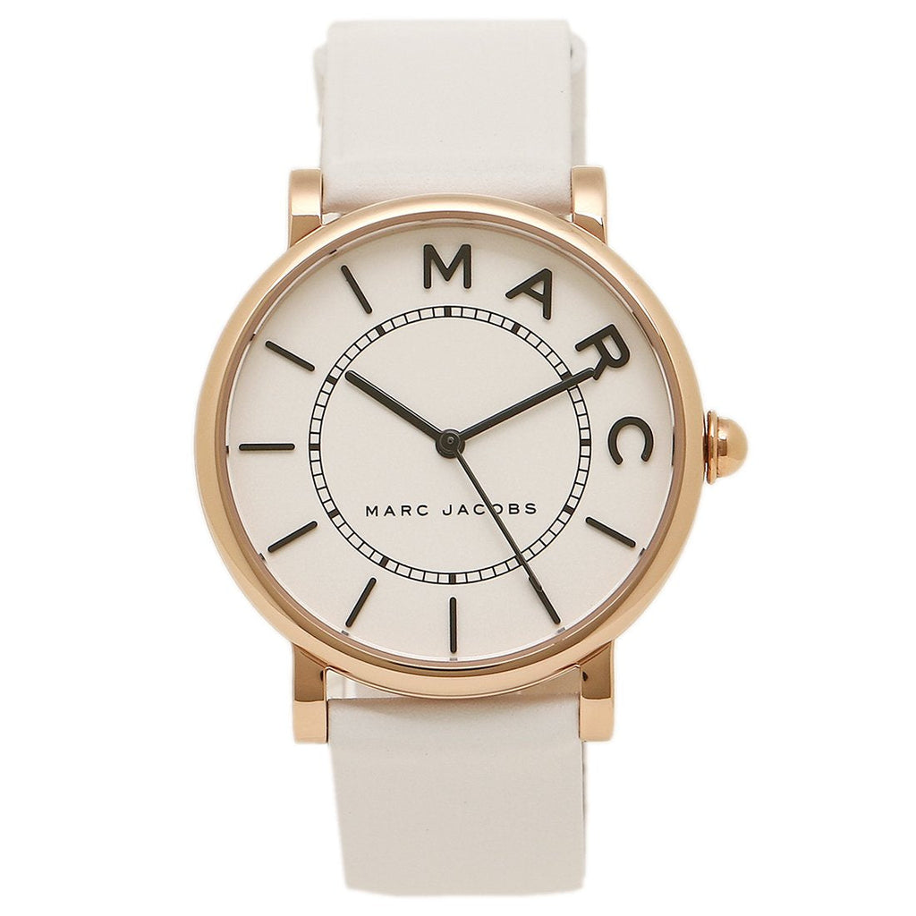 Marc Jacobs Roxy White Dial White Leather Strap Watch for Women - MJ1561 Buy Now By Marc Jacobs