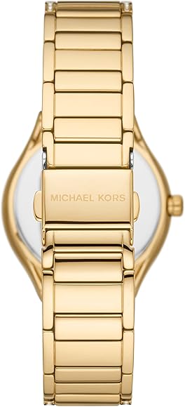 Michael Kors Sylvia Mother Of Pearl Dial Gold Steel Strap Watch For Women - MK4655 Buy Now By Michael Kors