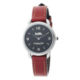 Coach Delancey Black Dial Brown Leather Strap Watch for Women - 14502792 Buy Now By Coach