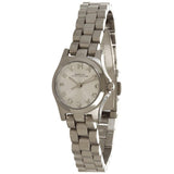 Marc Jacobs Henry Dinky Silver Dial Silver Steel Strap Watch for Women - MBM3198 Buy Now By Marc Jacobs