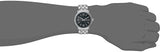 Marc Jacobs Fergus Black Dial Silver Steel Strap Watch for Men - MBM5075 Buy Now By Marc Jacobs
