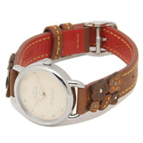 Coach Delancey White Dial Floral Brown Leather Strap Watch for Women - 14502761 Buy Now By Coach